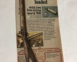 CVA Mountain Rifle Print Ad  Advertisement Vintage Pa6 - £5.56 GBP