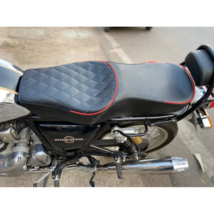 Royal Enfield Interceptor 650 Low Rider Design Seat Assembly (red and black) - £158.00 GBP