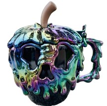 Disneyland Evil Queen Poison Apple Mug Black Iridescent Halloween 2023 - £37.69 GBP