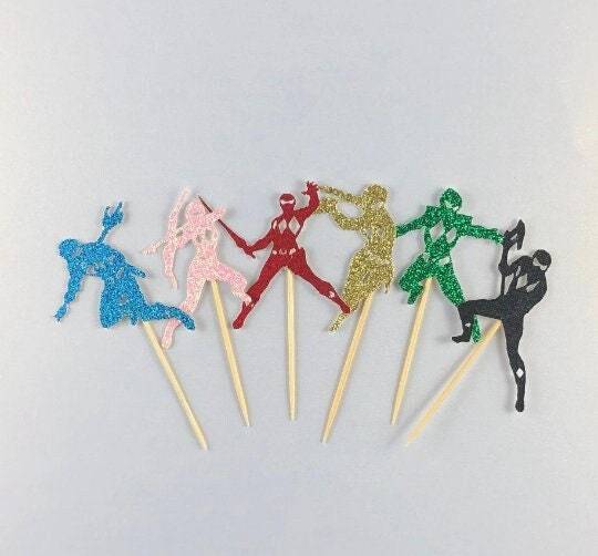 Power Rangers CupCake Topper | Theme CupCake Topper - $8.00