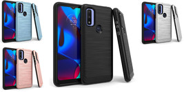 Tempered Glass / Lining Brush Cover Phone Case For Motorola Moto G Pure XT2163DL - £7.08 GBP+