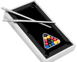 Bey-Berk Desktop Pool Table Game  ALUMINIUM DESKTOP POOL TABLE MINI BILL... - $55.95