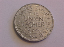 1908 German 2MARK Usm Union Cashier Maschinenfabrik Stuttgart Germany Coin Token - £77.84 GBP