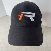 TaylorMade 1R Golf Hat Black Embordered Baseball Cap Adjustable Polyeste... - £8.88 GBP