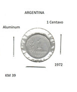 Argentina 1 Centavo, aluminum, 1972, KM 39 - $1.00