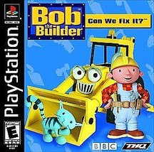 Bob the Builder Can We Fix It (Sony PlayStation 1 PS1, 2001) - £2.11 GBP