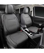 Forros Para Asientos De Carros Covertores Cuero Funda Universales Car Se... - $1,934.74 MXN