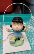 Peanuts Snoopy Lucy Van Pelt jumping rope porcelain figurine Westland 8217 NIB - £15.91 GBP