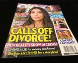 OK Magazine October 25, 2021 Greedy Kim Calls Off Divorce!  Matthew Perry - £7.07 GBP