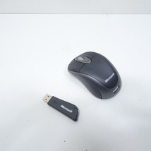Microsoft Wireless Notebook Optical Mouse Blue 3000 MSK-1056 &amp; USB Receiver - $12.59