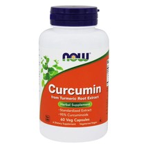 NOW Foods Curcumin 665 mg., 60 Vegetarian Capsules - £19.20 GBP