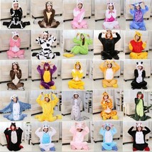 New Kigurumi Pajamas Anime Cosplay Costume unisex Adult Jumpsuit Dress Sleepwear - £17.39 GBP