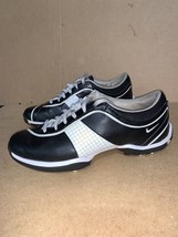 Nike Golf Action At Contact Womens Size 8 Golf Cleats Spikes Black White... - £25.29 GBP