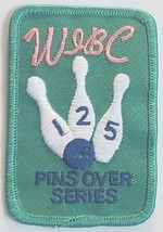 Vintage WIBC 125 Pins Over Series Bowling Patch - £3.10 GBP
