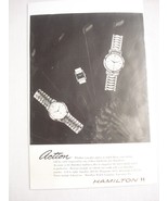 1957 Hamilton Watch ad Hamilton Watch Company, Lancaster, Pa. &quot;Action&quot; - $10.96 CAD
