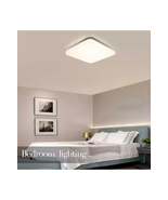Modern Ceiling Square Plafonier Led Chandelier Panel Light 6500k White L... - £22.82 GBP