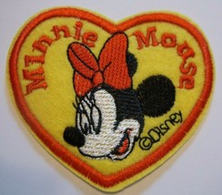 Minnie Mouse~Embroidered Patch~3 1/8&quot; x 2 1/4&quot;~Disney~Iron or Sew~FREE U... - $3.87