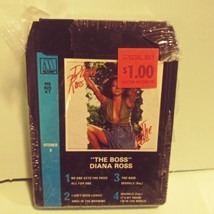 8  Track-Diana Ross-The Boss-NEW OLD STOCK , Sealed! but has torn cellop... - £13.34 GBP
