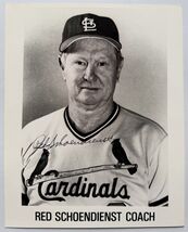 Red Schoendienst (d. 2018) Signed Autographed Glossy 8x10 Photo - St. Louis Card - $19.99