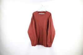 Vintage Columbia Mens Size XL Faded Spell Out Crewneck Sweatshirt Red - $33.62