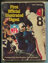 First Official Illustrated Digest Guide-1967-NFL - $62.08