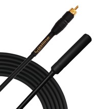 Castline Gold RCA to 1/4&quot; TS Female Audio Patch Cable Mogami 2549 - $14.80+
