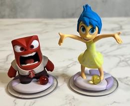 Disney Infinity Inside Out Character Lot- Joy &amp; Anger - £11.34 GBP