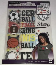 Iron-On Transfers Sports Decals T-Shirt Transfers Next Style New - €3,46 EUR