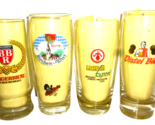 4 Reichenhall Auer Rosenheim Licher Distel 0.5L German Beer Glasses - $19.95