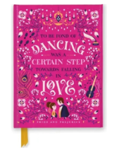 Jane Austen Inspired Pink Writing Journal by Jenny Zemanek, 176 Lined Pa... - $9.98