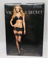 Victoria&#39;s Secret Size C Black Lace Top Stockings Sexy - €16,58 EUR