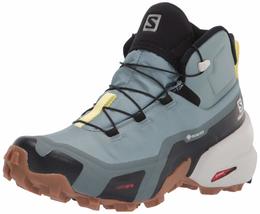 Salomon Cross MID Gore-TEX Hiking Boots for Women, Phantom/Black/Ebony, 5 - £178.55 GBP