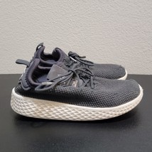 Adidas Originals HU Pharrell Williams Toddler US 8K Dark Gray Sneakers Used - £23.86 GBP