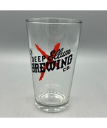 Deep Ellum Brewing Company Logo 16 Oz. Beer Pint Glass Dallas Texas - £7.81 GBP