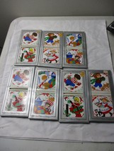 Vintage Christmas Ceramic Tile Trivets Coasters by Jasco Set 14 Original Package - £27.68 GBP