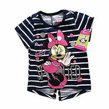 Disney Minnie and Mickey Kids T-Shirts (4T, Navy) - £4.79 GBP