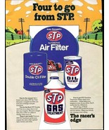 Vintage FOUR to GO FROM STP 1973 Racing Advertisement +FREE Ad! - $16.04 CAD