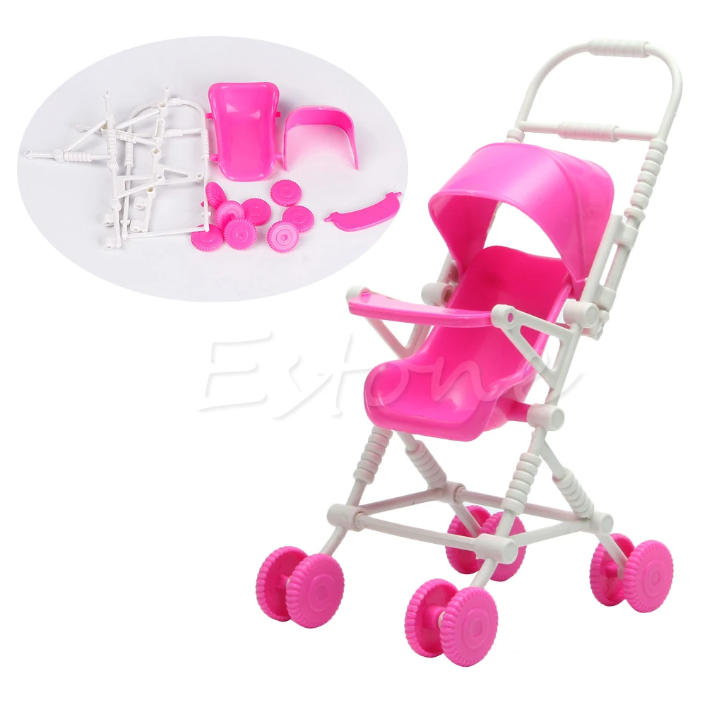 Hot 1PCS pink Assembly Baby Stroller Trolley Nursery Furniture Carts Toys for - £6.86 GBP