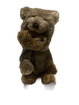 Retired Boyd&#39;s Bears Plush-Matthew H Bear- Wolf Outfit- w Tags! &amp; Stand - £16.97 GBP