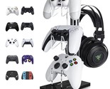 Universal 3 Tier Controller Holder And Headset Stand For Ps4 Ps5 Xbox On... - $49.99