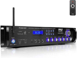 Pyle Bluetooth Hybrid Amplifier Receiver - Home Theater Pre-Amplifier, 3... - £164.03 GBP