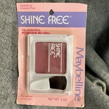 Vintage 1990s Maybelline Shine Free Oil Control Blush Compact - Innocent... - £14.86 GBP