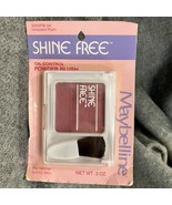 Vintage 1990s Maybelline Shine Free Oil Control Blush Compact - Innocent... - $25.79 CAD