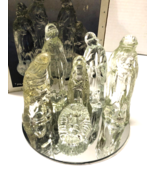 Scott&#39;s 7 piece Clear Glass Nativity Set - €17,19 EUR