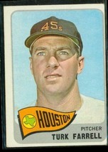 Vintage 1965 Topps Baseball Trading Card #80 Turk Farrell Houston Colt 45s - £7.57 GBP