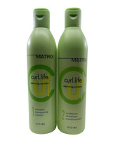 Matrix Curl Life Defining System Shampoo & Conditioner Set Curly & Wavy Hair 13. - £19.65 GBP