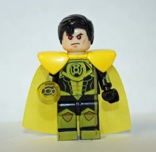 Superman Yellow Lantern Custom Minifigure - $4.30