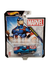 NEW 2021 Hot Wheels Marvel Character Cars Diecast Captain America - $15.83