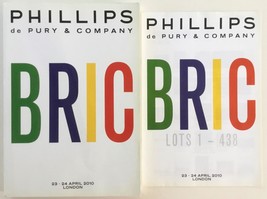 Large Artist &amp; Auction Book 544 Pages Phillips de Pury &amp; Co BRIC 2010 - $20.00