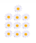10Pcs Cute White Daisy Hair Clips Hair Barrettes Hair Pins for Girls Kid... - $396.21 MXN